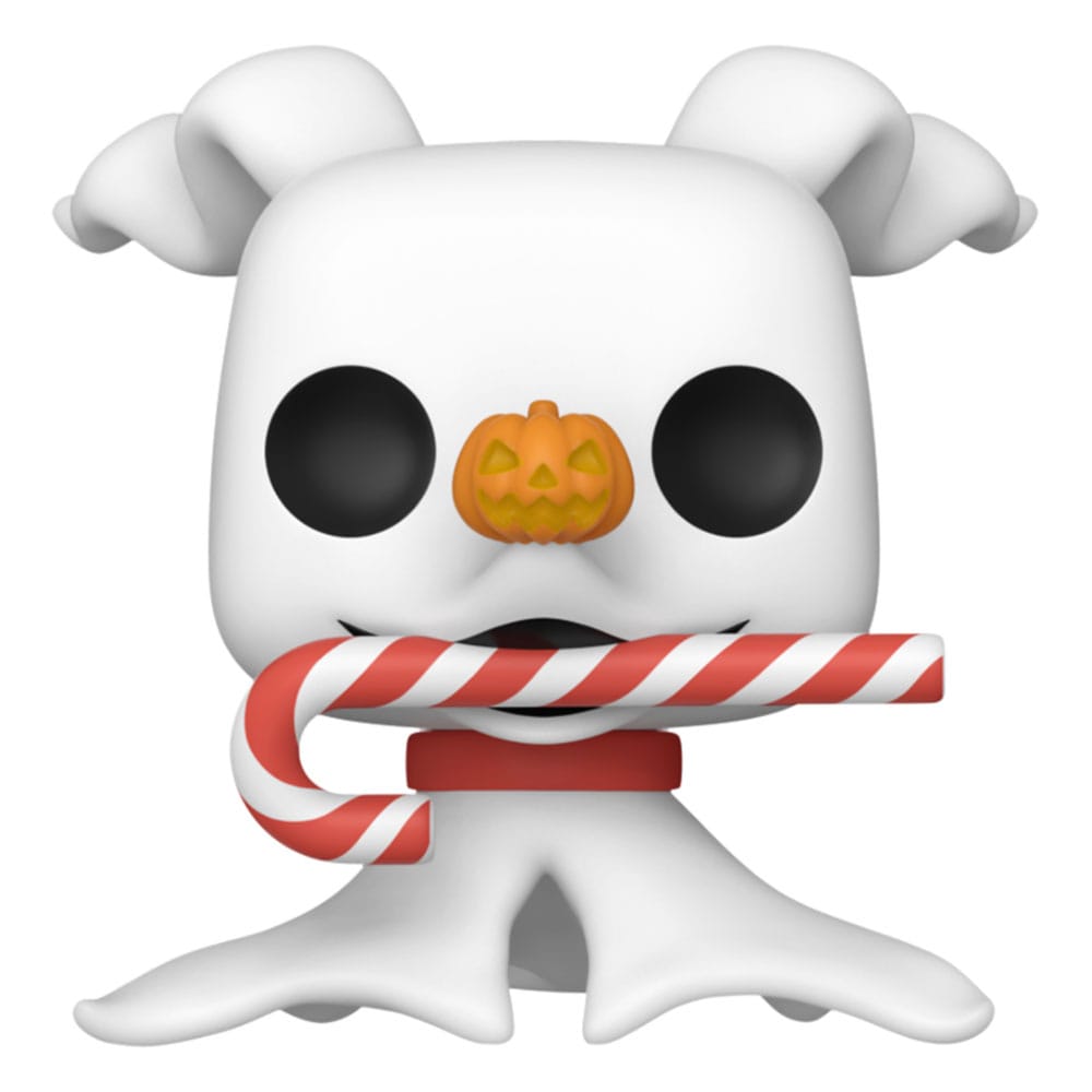 Nightmare before Christmas 30th Funko POP! Disney Vinyl Figure 1384 Zero w/Candy Cane 9 cm