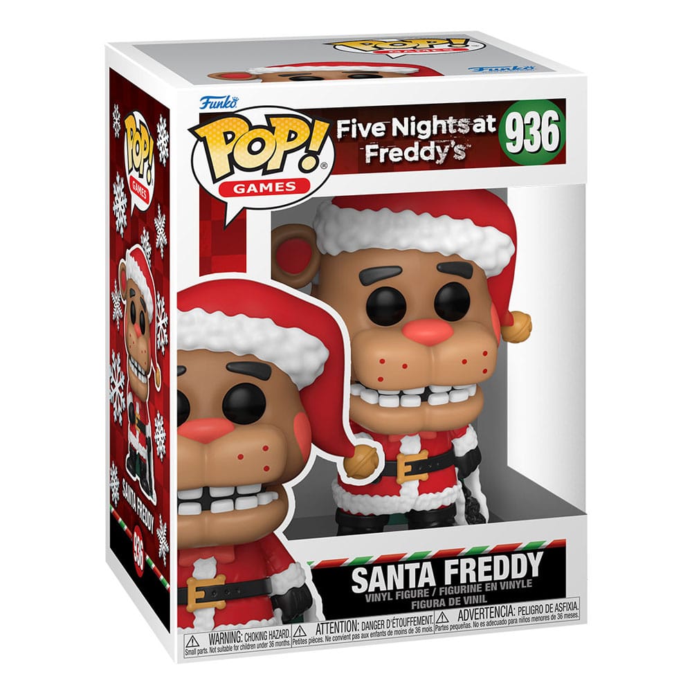 Five Nights at Freddy's Funko POP! Games Vinyl 937 Figure Holiday Freddy Fazbear 9 cm