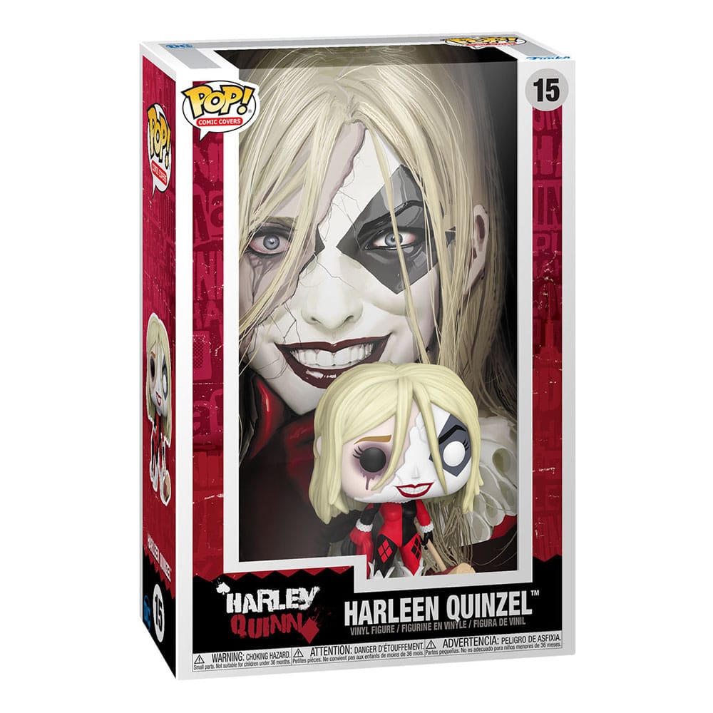 DC Funko POP! Comic Cover Vinyl Figure 15 Harleen Quinzel 9 cm