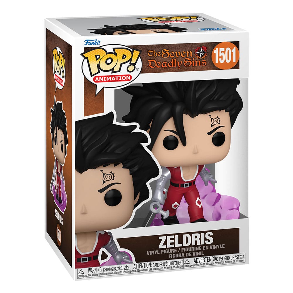 Seven Deadly Sins Funko POP! Animation Vinyl Figure 1501 Zeldris 9 cm