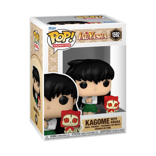 Inuyasha Funko POP & Buddy! Animation Vinyl 1592 Figure Kagome w/Kirara 9 cm