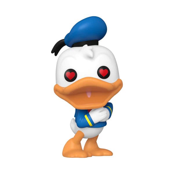 Disney DD 90th Anniversary Funko POP! Disney Vinyl Figure 1445 Donald Duck(heart eyes) 9 cm