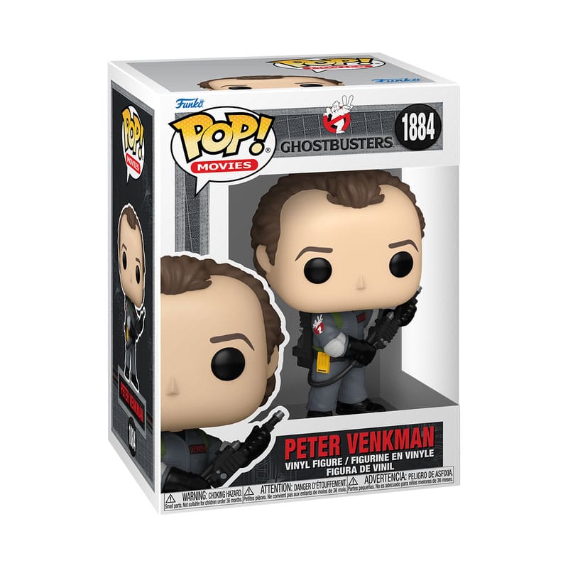 Ghostbusters II Funko POP! Movies Vinyl Figures 1884 Dr. Peter Venkman 9 cm
