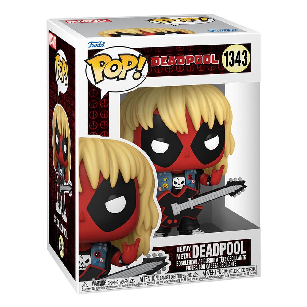 Deadpool Parody Funko POP! Vinyl Figure 1343 Metal band 9 cm