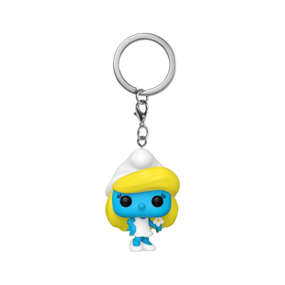 The Smurfs POP! Vinyl Keychains Smurfette Puffetta I Puffi 4cm