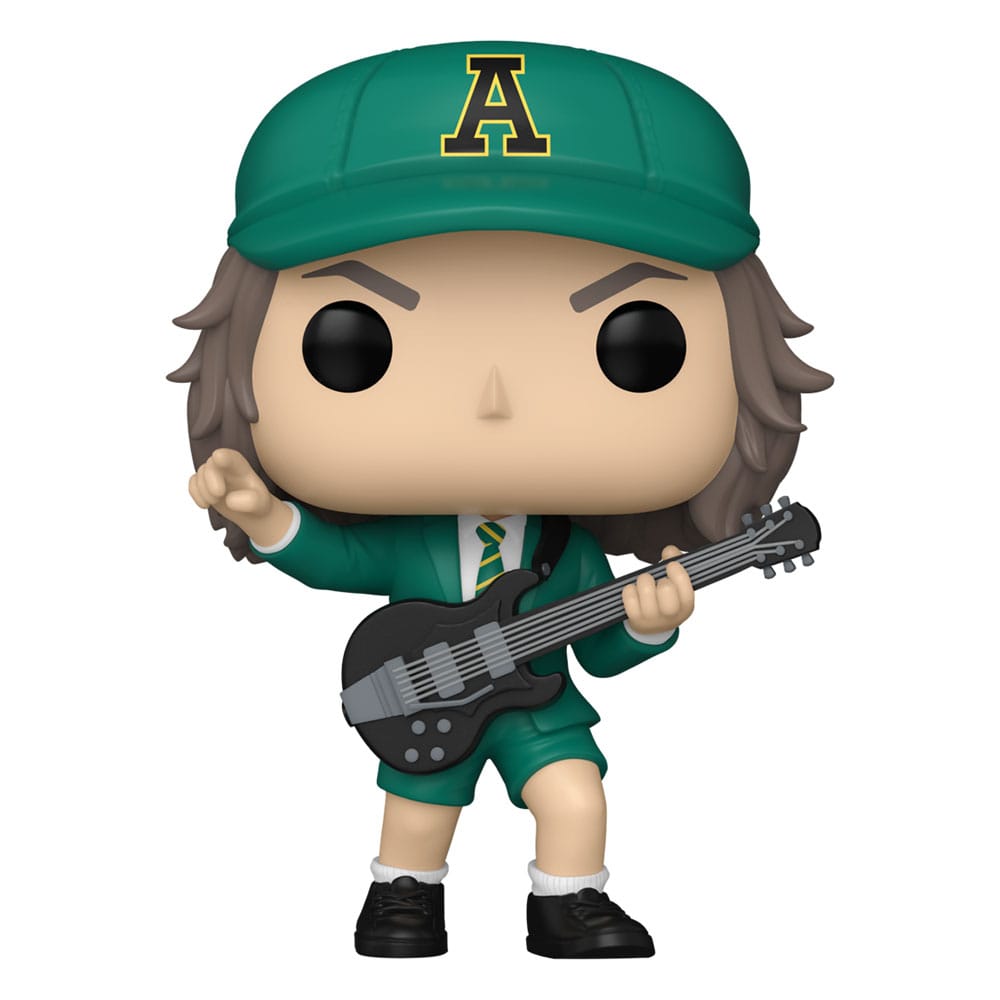 AC/DC Funko POP! Rocks Vinyl Figure 411 Angus Young (Green) 9 cm