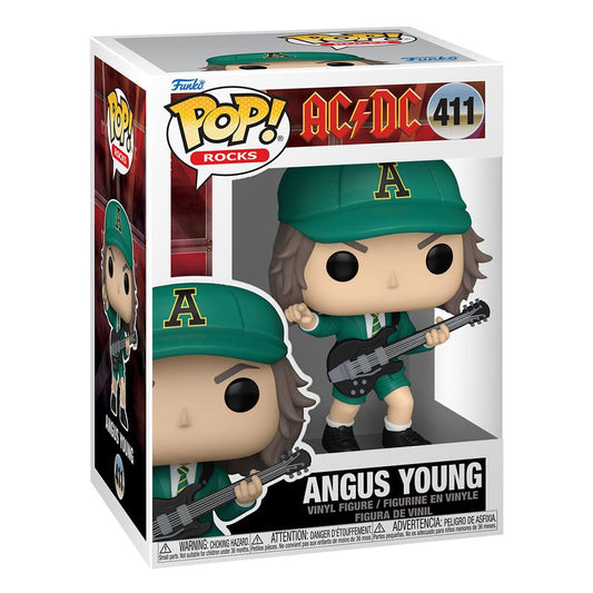 AC/DC Funko POP! Rocks Vinyl Figure 411 Angus Young (Green) 9 cm
