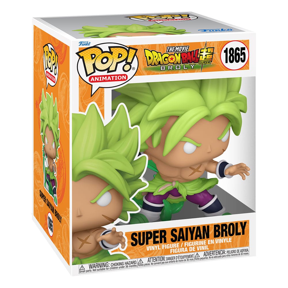 Dragon Ball Super Oversized Funko POP! Vinyl Figure 1865 SS Broly 15 cm