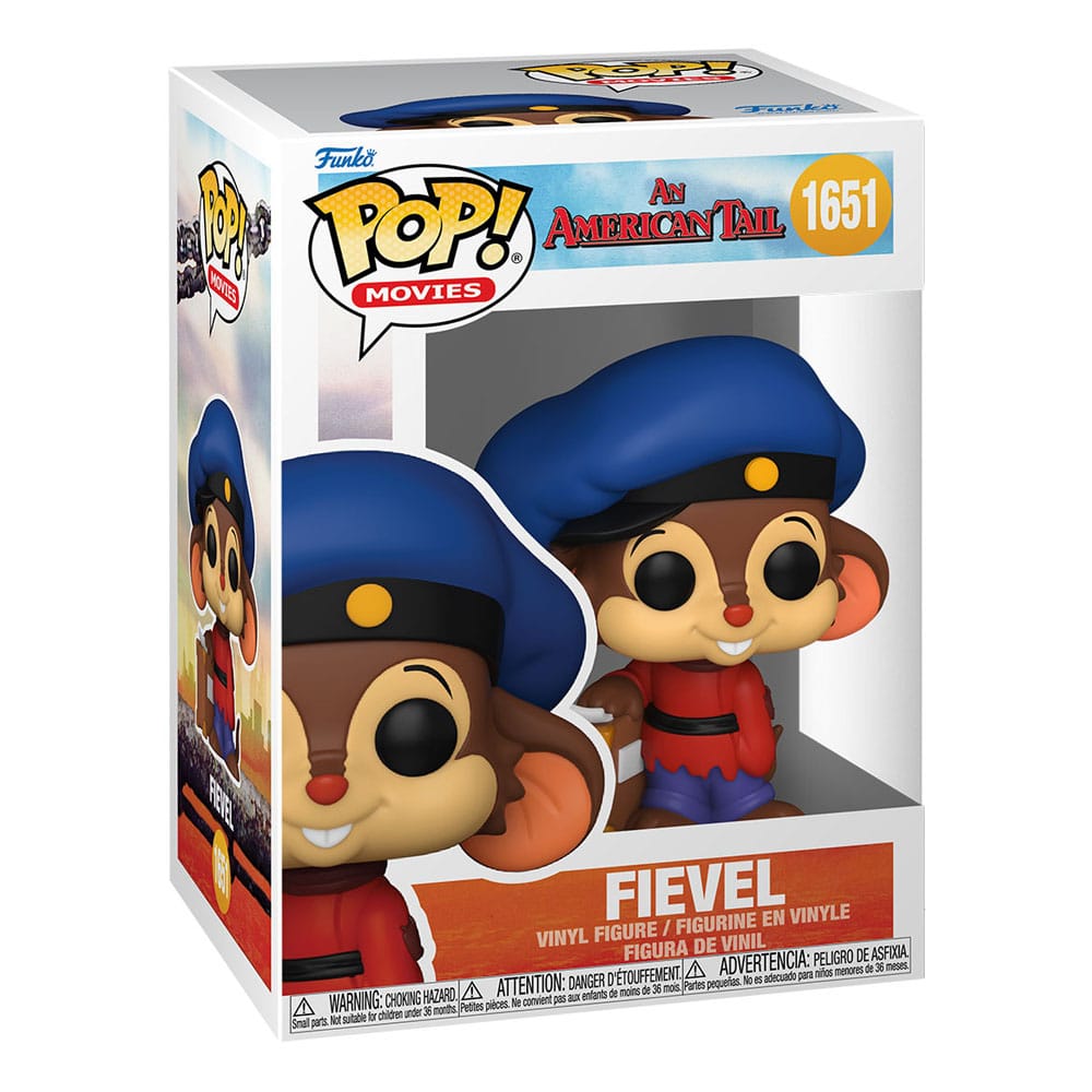 An American Tail Funko POP! Movies Vinyl Figure 1651 Fievel 9 cm