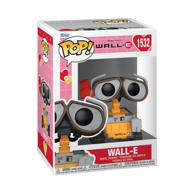 Wall-E Valentines POP! Disney Vinyl Figure  1532 Wall-E 9 cm Figure POP! Wall-E