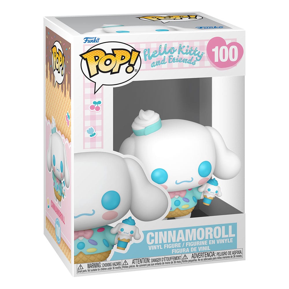 Hello Kitty Funko POP! Sanrio Vinyl Figure 100 Cinnamoroll with ice cream 9 cm