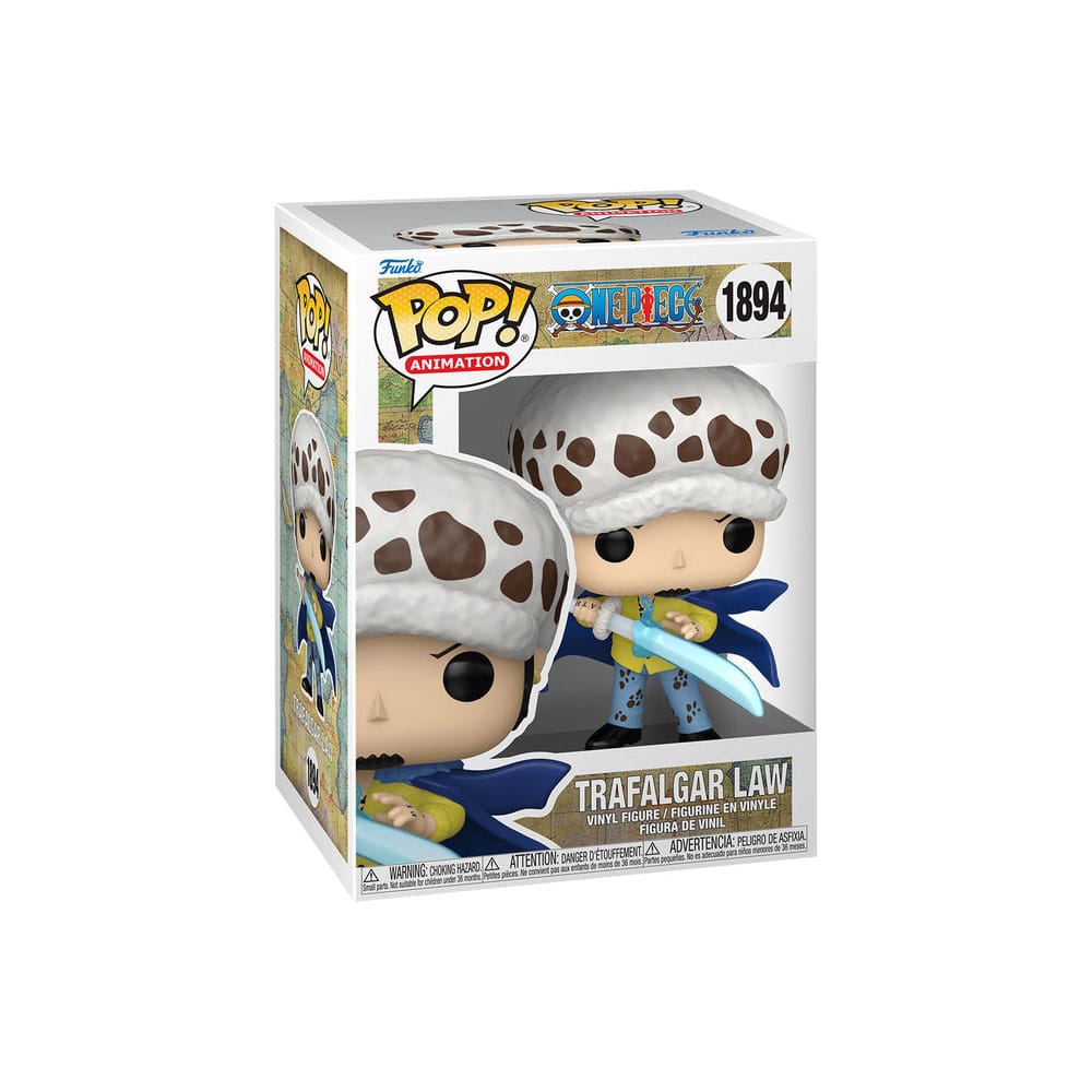 One Piece FUNKO POP! Animation Vinyl 1894 Figure Trafalgar Law 9 cm