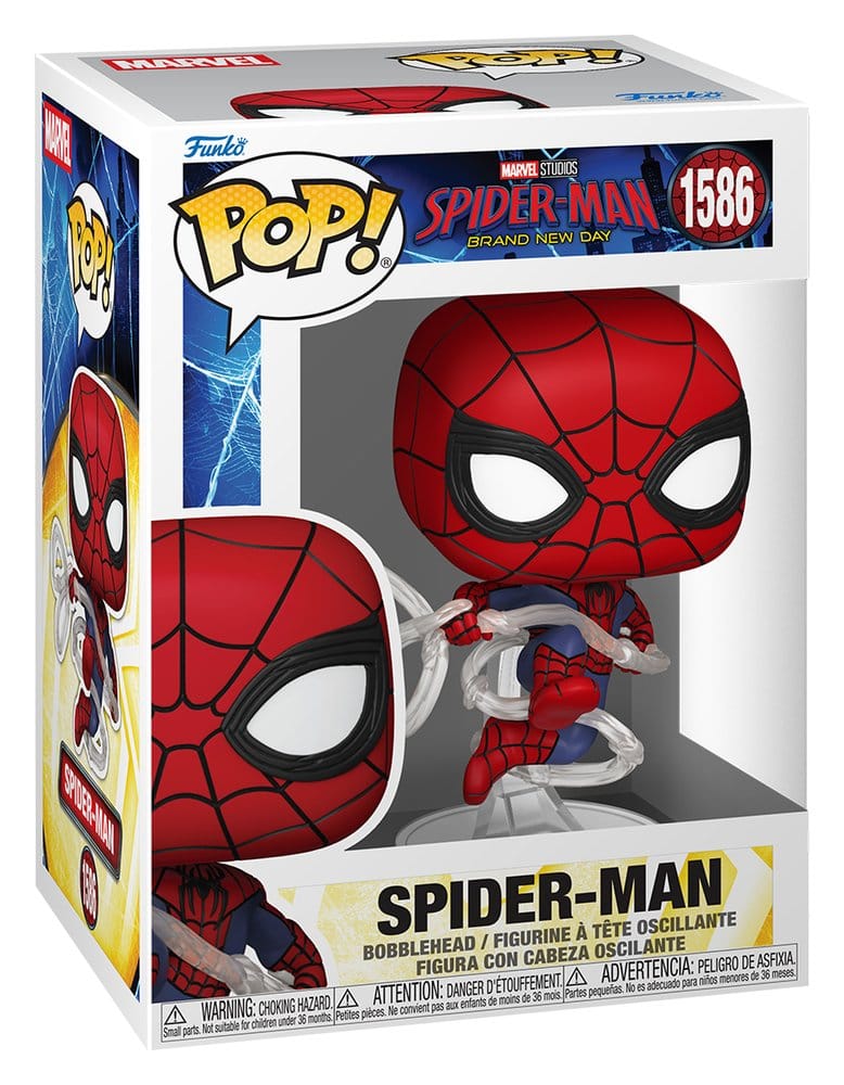 Spider-Man: Brand New Day Funko POP! Vinyl Figure 1586 Spider-Man 9 cm
