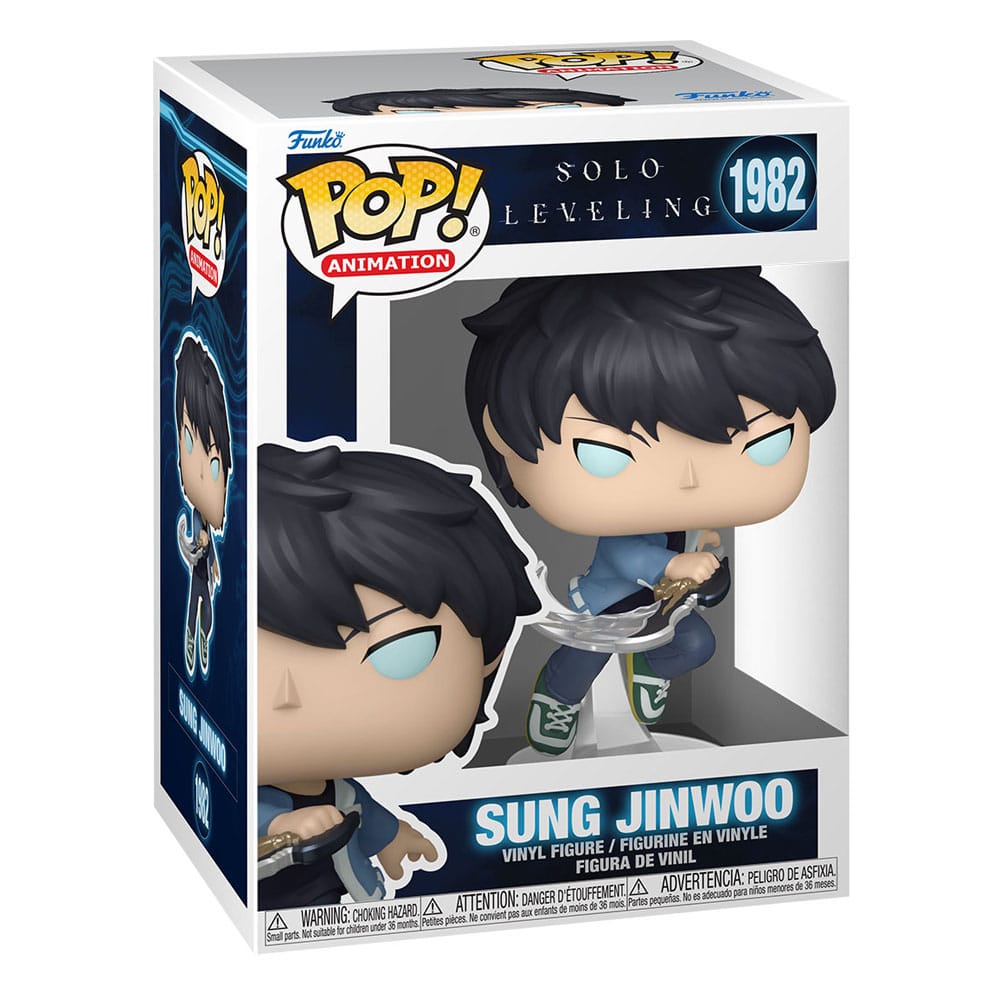 Solo Leveling Funko POP! Animation Vinyl Figure 1982 Sung Jinwoo