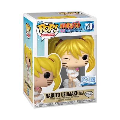 Naruto FUNKO POP! Animation 726 Naruto (Sexy Jutsu) Diamond Collection heo Exclusive 9 cm