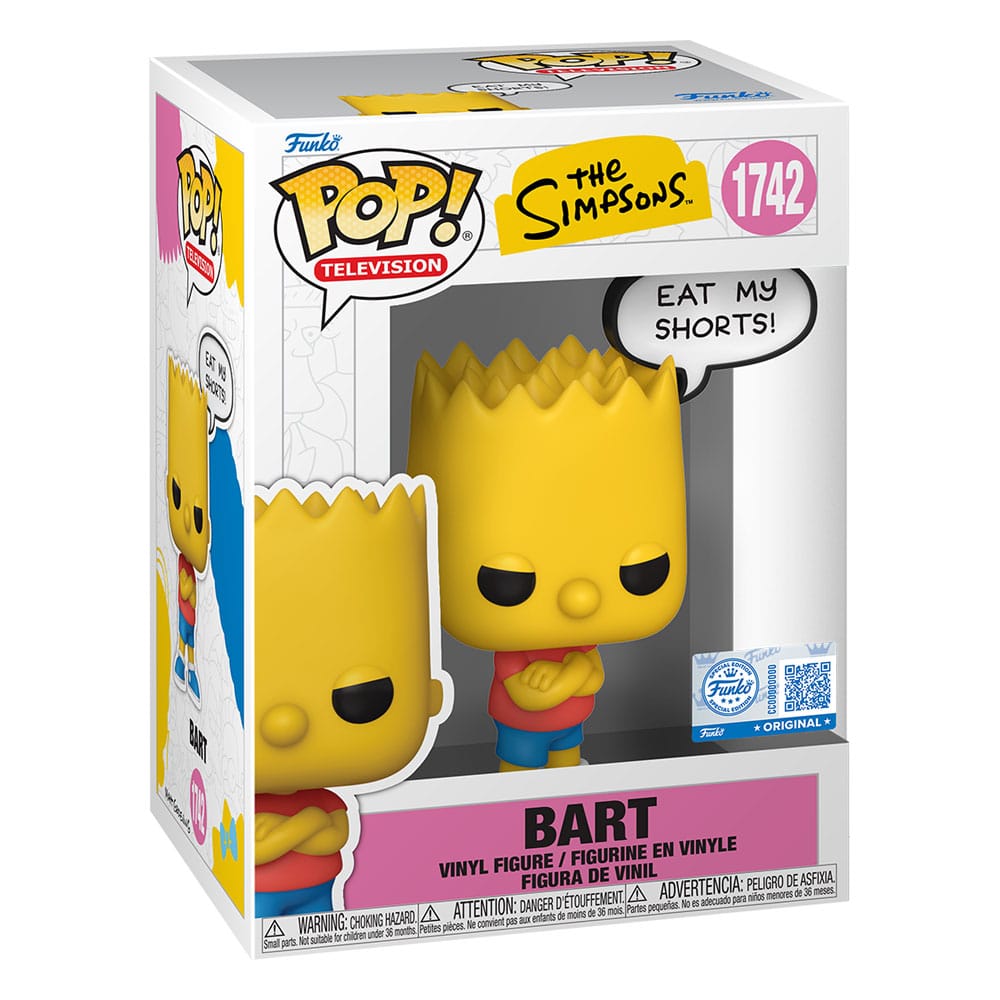 Simpsons FUNKO POP! Sayings Vinyl 1742 Figure Bart 9 cm