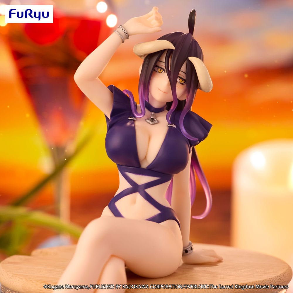 Overlord – Noodle Stopper Albedo Swimsuit Dark Purple Color Ver. (16 cm)