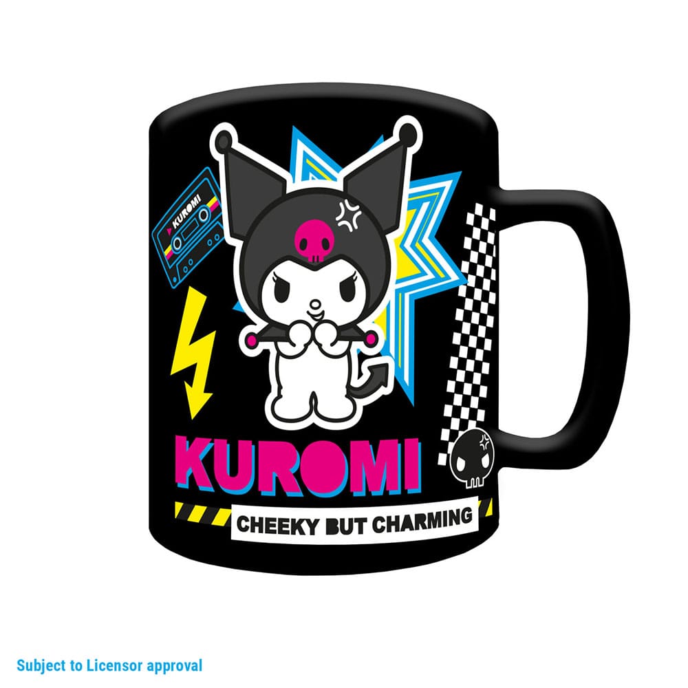 Sanrio Fuzzy Mug Hello Kitty Kuromi Tazza Pelosa