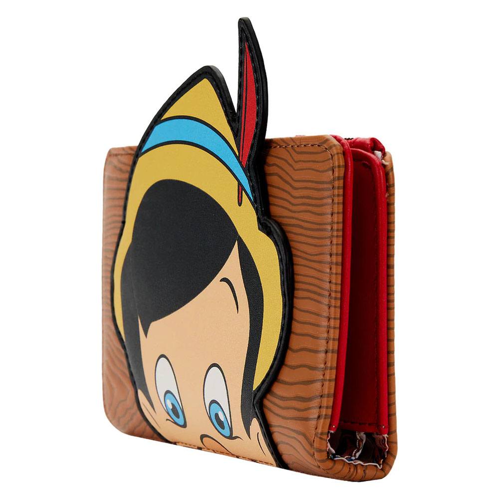 Disney by Loungefly Wallet Pinocchio Peeking Flap Portafoglio