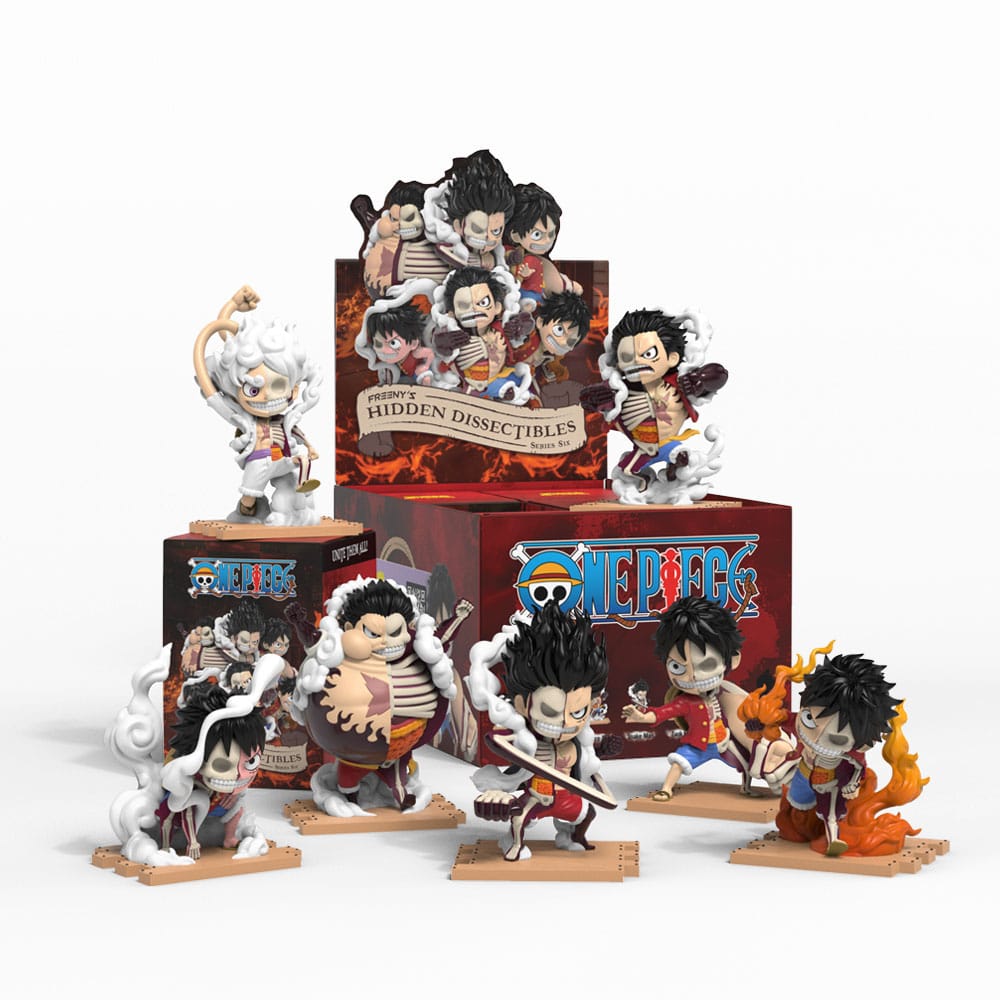 One Piece Mystery Blind Box Hidden Dissectibles Series 6 (Luffy Gear's)