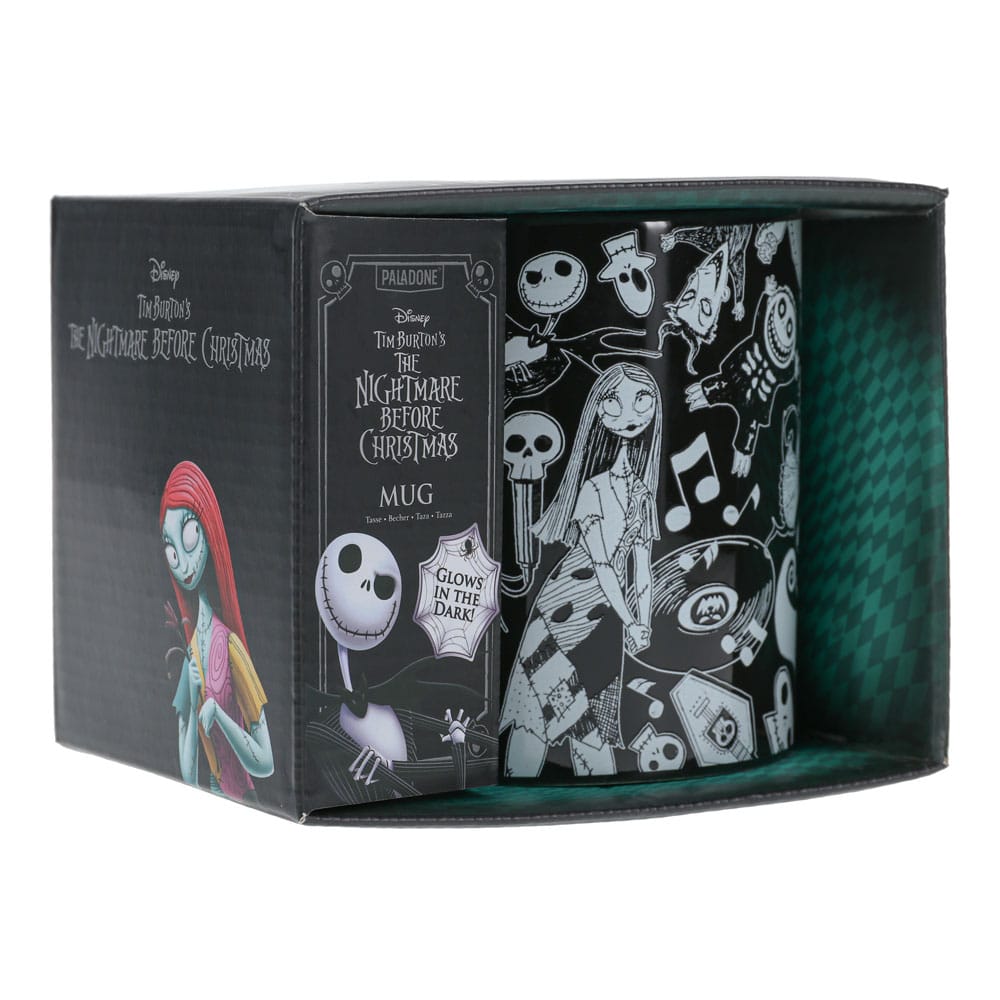 Nightmare Before Christmas Shaped Mug Tazza Glow in the Dark