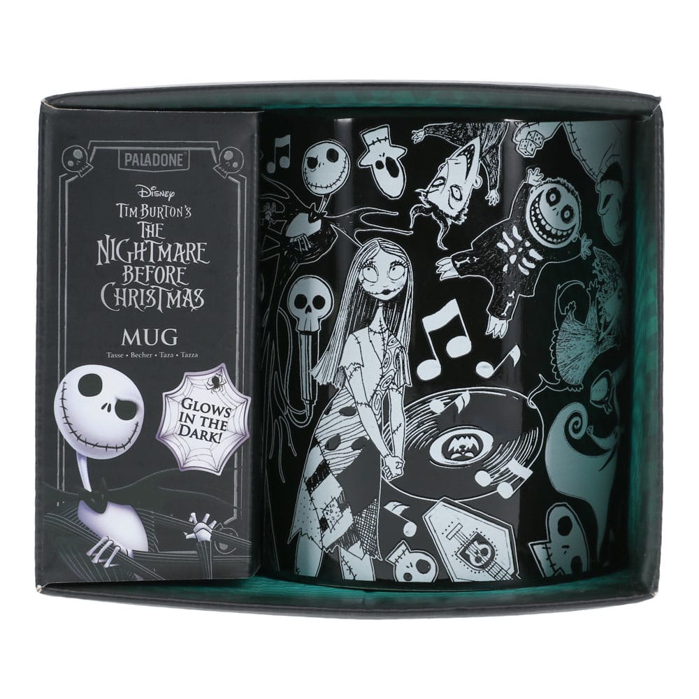 Nightmare Before Christmas Shaped Mug Tazza Glow in the Dark