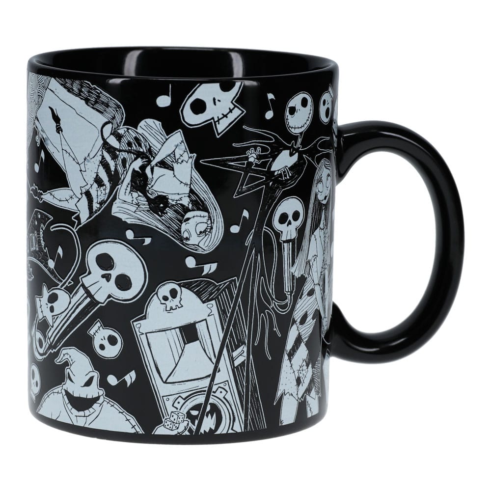 Nightmare Before Christmas Shaped Mug Tazza Glow in the Dark