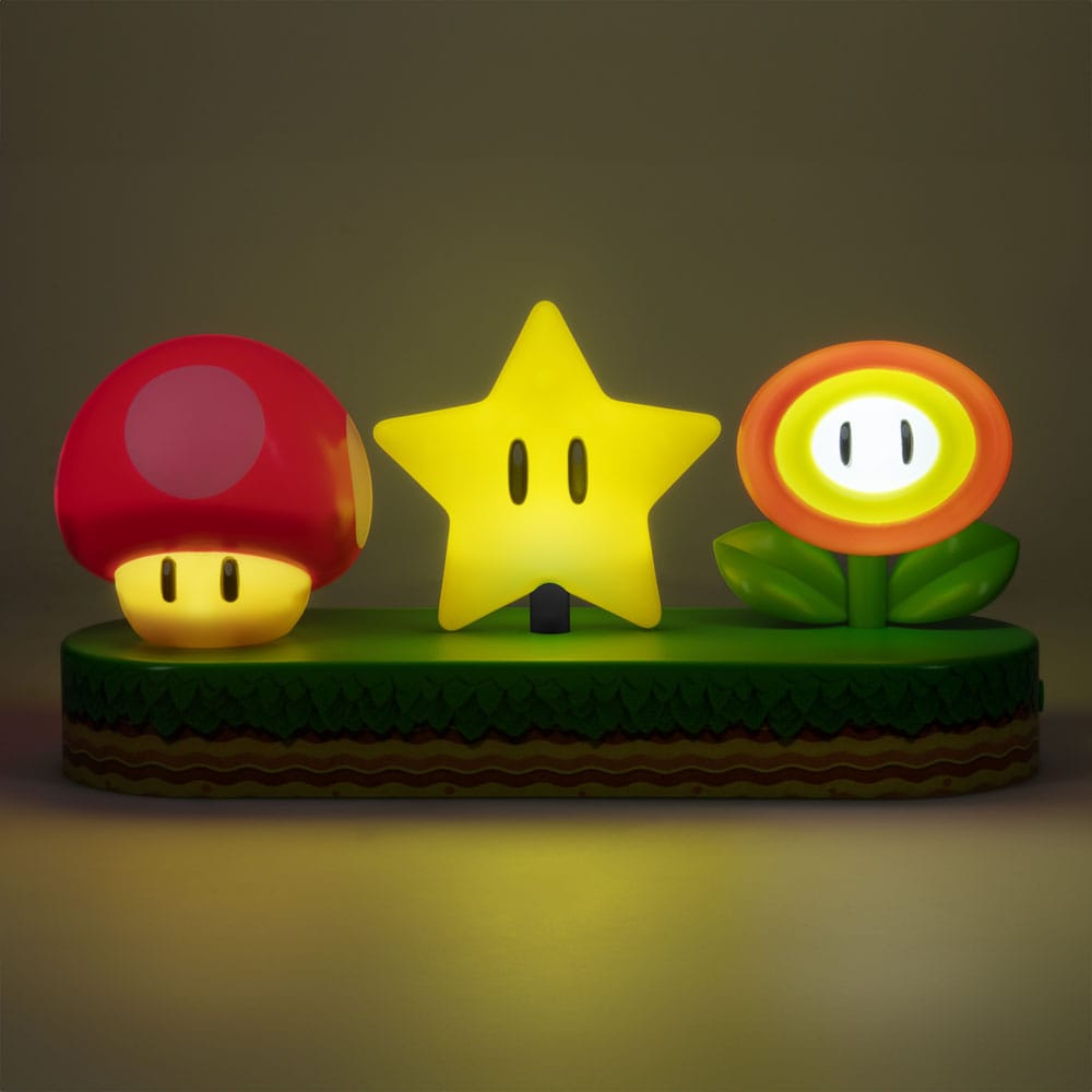 Super Mario Light Icons 30 cm Lampada Super Mario