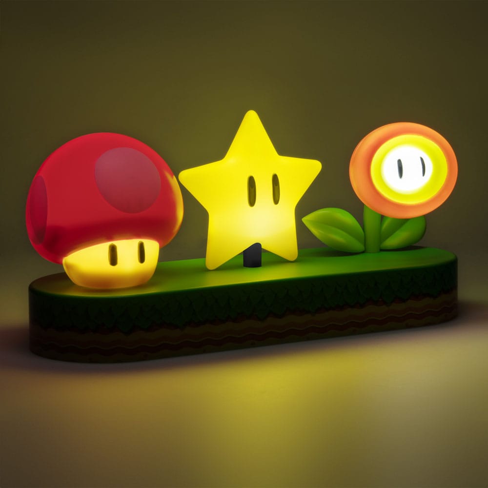 Super Mario Light Icons 30 cm Lampada Super Mario