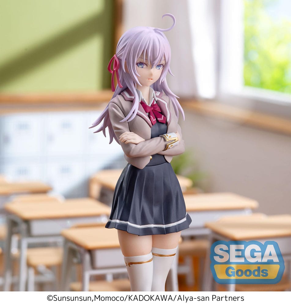 Alya Sometimes Hides Her Feelings in Russian – Luminasta PVC Statue 18 cm, Uniform Ver. 🎀✨