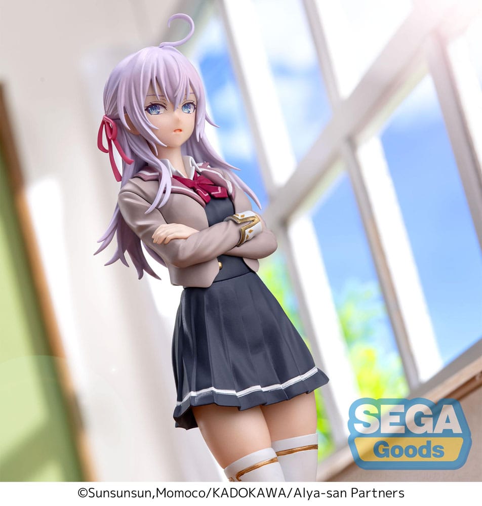 Alya Sometimes Hides Her Feelings in Russian – Luminasta PVC Statue 18 cm, Uniform Ver. 🎀✨