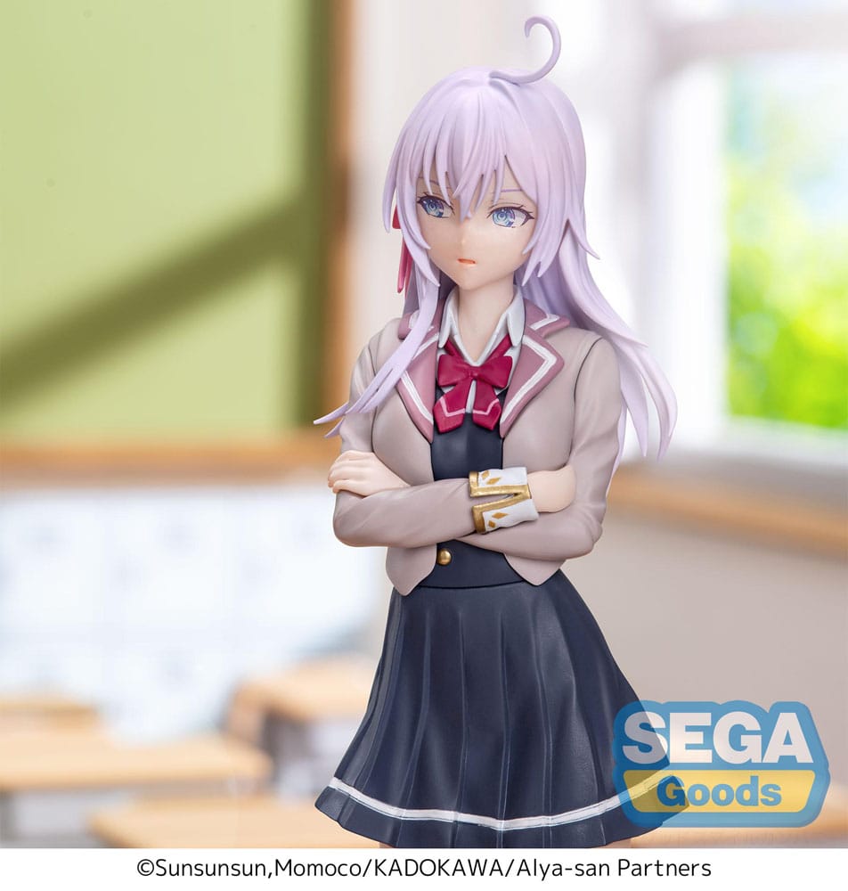 Alya Sometimes Hides Her Feelings in Russian – Luminasta PVC Statue 18 cm, Uniform Ver. 🎀✨