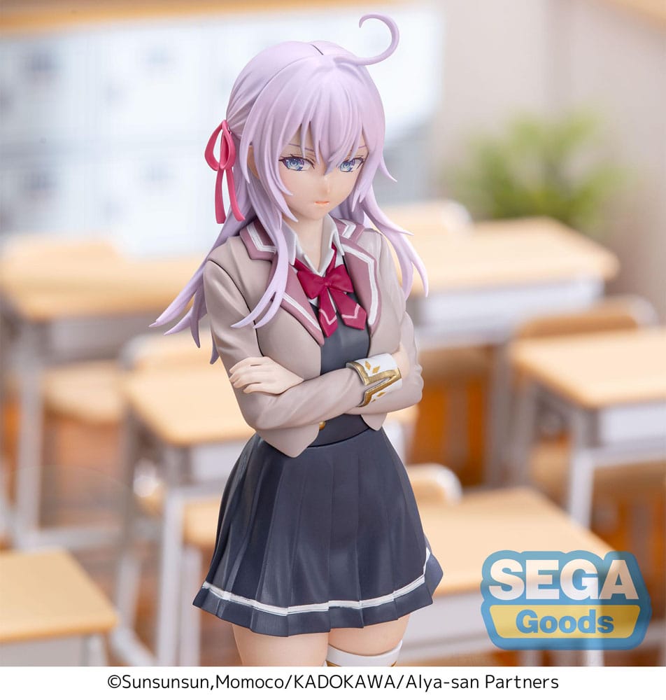 Alya Sometimes Hides Her Feelings in Russian – Luminasta PVC Statue 18 cm, Uniform Ver. 🎀✨