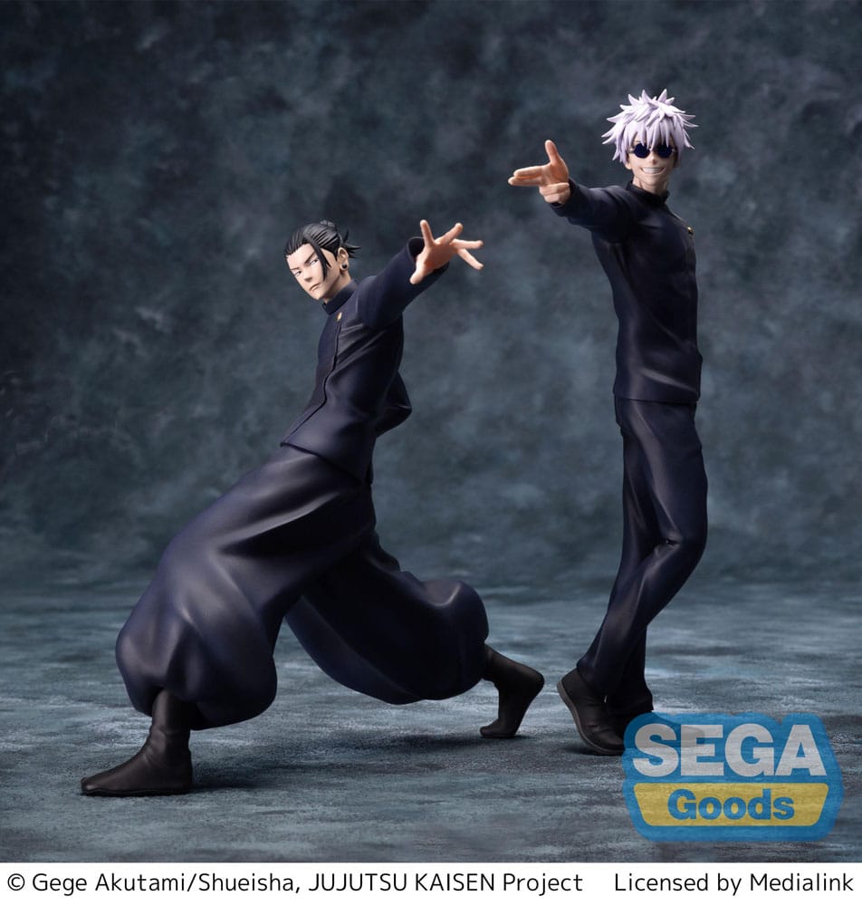 Jujutsu Kaisen Luminasta Statua PVC Statue Kaigyoku/Gyokusetsu "Satoru Gojo" Strong Duo 20 cm