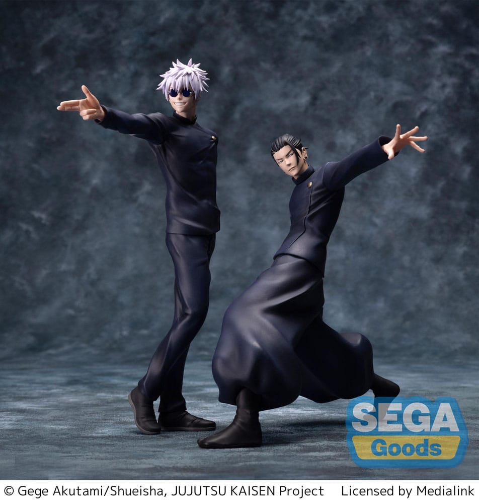 Jujutsu Kaisen Luminasta Statua PVC Statue Kaigyoku/Gyokusetsu "Suguru Geto" Strong Duo 17 cm