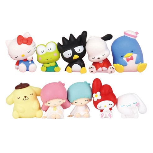 Sanrio Hello Kitty Twinchees Statuine Bustine Mini Figures Lil´Sleepers 5 cm