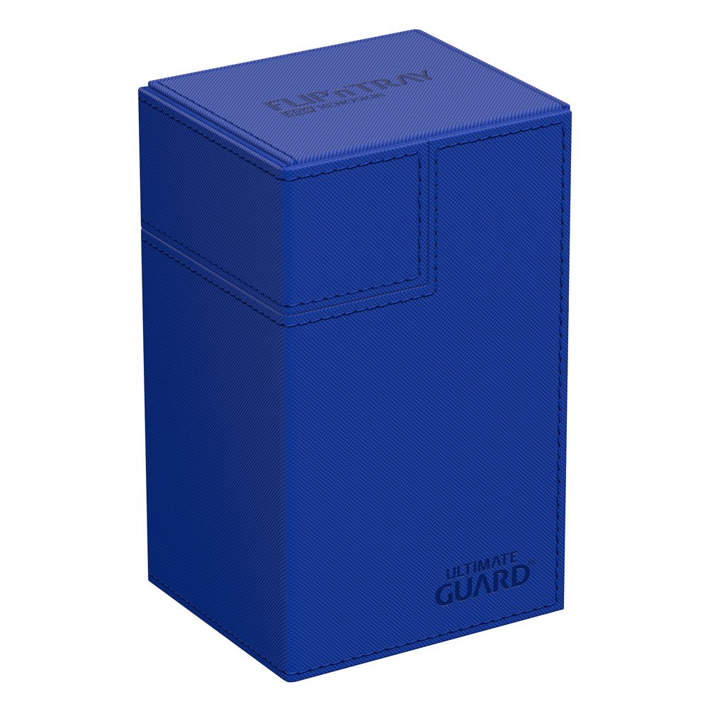 PORTA MAZZO - Ultimate Guard Flip`n`Tray 80+ XenoSkin Monocolore Blu