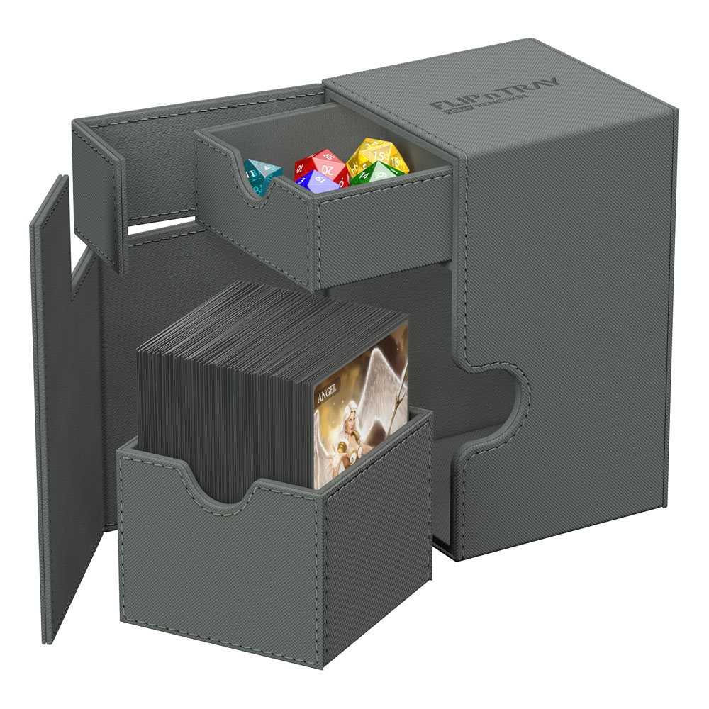 PORTA MAZZO - Ultimate Guard Flip'n'Tray 100+ Xenoskin - Grey