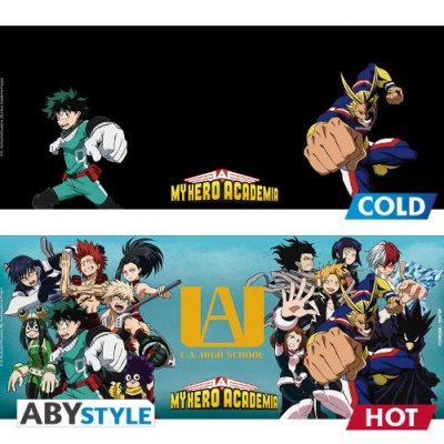 ABYMUG577 - MY HERO ACADEMIA - HEAT CHANGE MUG 460ML - GROUP