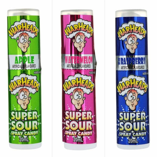 Warheads Super Sour Spray Candy – Caramella Spray