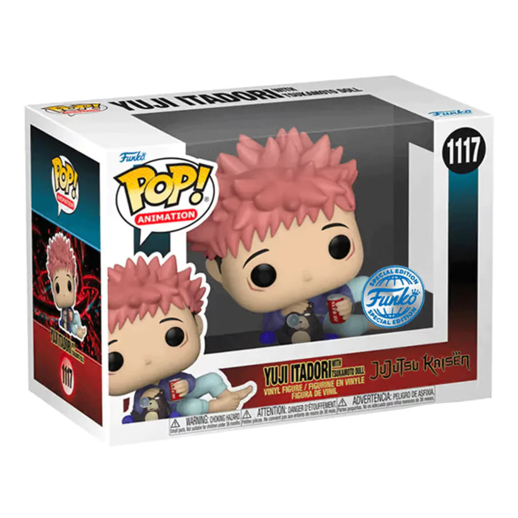 Jujutsu Kaisen Funko POP! Animation Vinyl Figure 1117 Yuji Itadori 9 cm