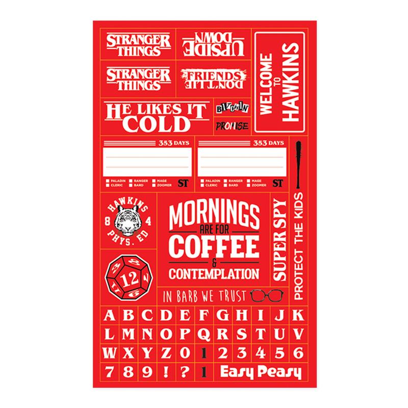Stranger Things : Vhs Season 2 Premium A5 Notebook (Quaderno)
