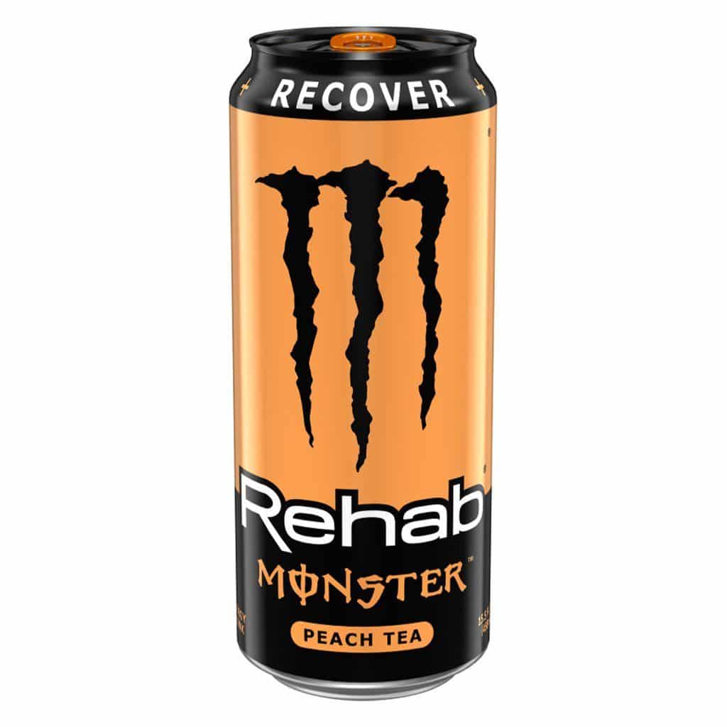 Monster Rehab Recover Peach Tea 458ml
