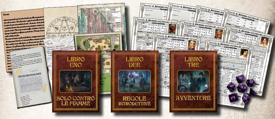 IL RICHIAMO DI CTHULHU - SET INTRODUTTIVO EDIZIONE TRENTENNALE