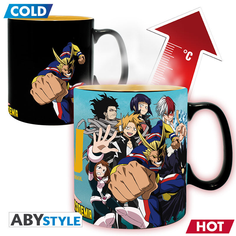 ABYMUG577 - MY HERO ACADEMIA - HEAT CHANGE MUG 460ML - GROUP