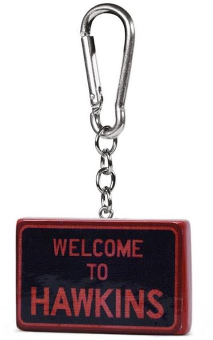 STRANGER THINGS - KEY- PORTACHIAVI WELCOME TO HAWKINS