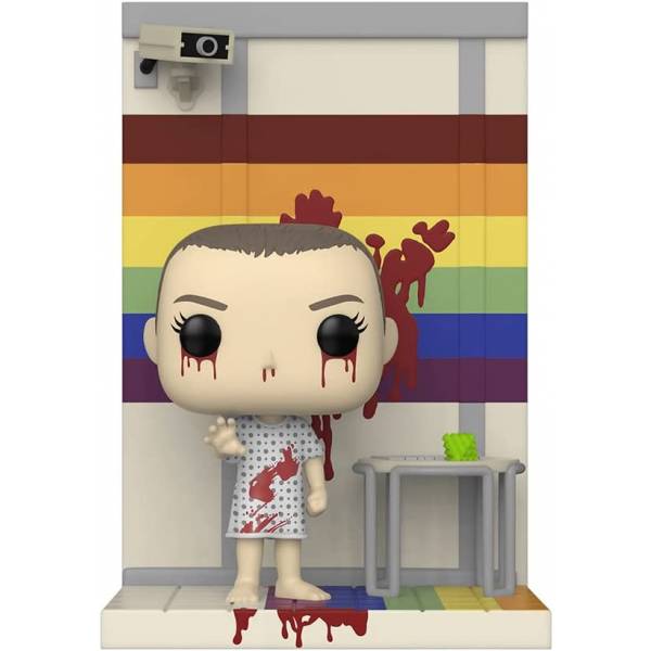 Stranger Things Funko POP! TV Moment Vinyl Figure 1251 Eleven in the Rainbow Room 9cm - SPECIAL EDITION