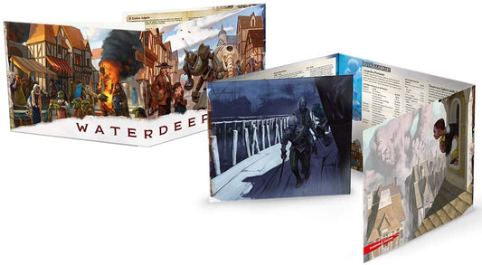 D&D 5A EDIZIONE ITA - SCHERMO DEL DUNGEON MASTER WATERDEEP