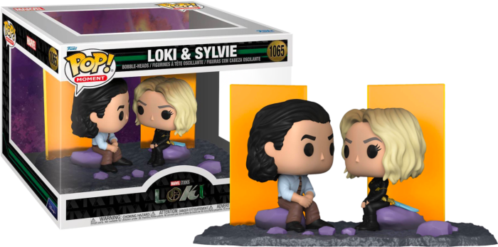 Marvel Studios Loki Funko POP! Super Deluxe Vinyl Figure 1065 Loki & Sylvie 13 cm - SPECIAL EDITION