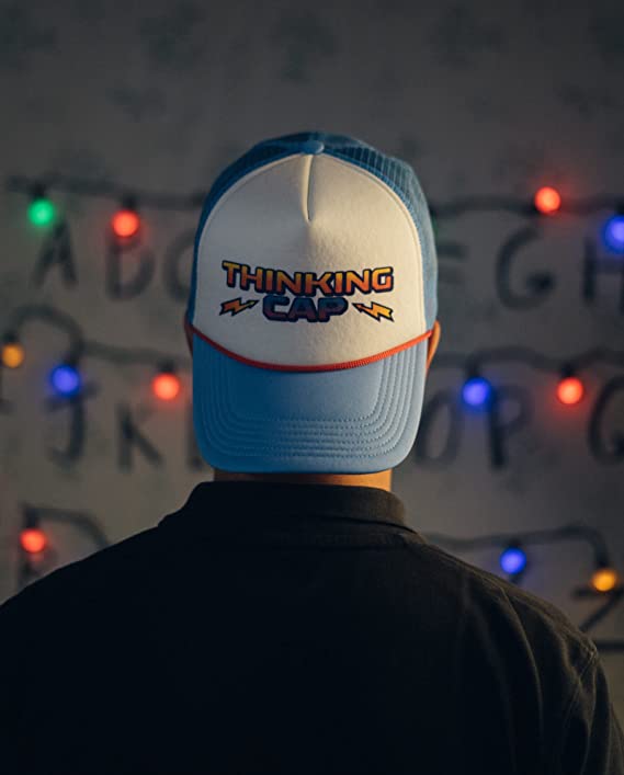STRANGER THINGS - BASEBALL CAP - THINKING CAP DUSTIN